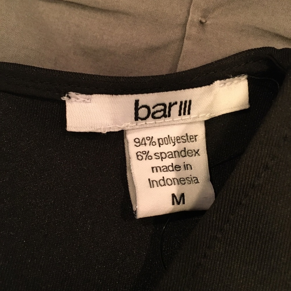 Bar III Black Scuba Dress - Picture 2 of 2